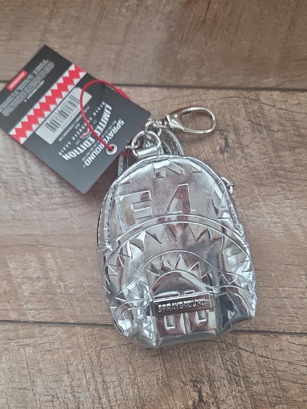 SPRAYGROUND SPACE CASE BACKPACK KEYCHAIN - Picture 2 of 9